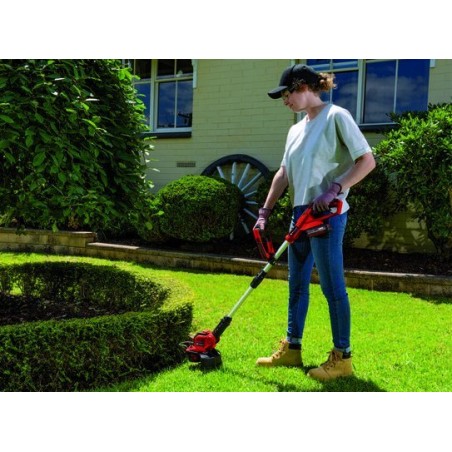 Einhell Akku-Rasentrimmer GE-CT 18/28 Li TC - Solo, 18 V (rot/schwarz, ohne Akku und Ladegerät)