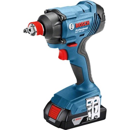 Bosch GDX 180-LI 18-V-Schlagschrauber 1/4" + 2 x 2-Ah-Akku