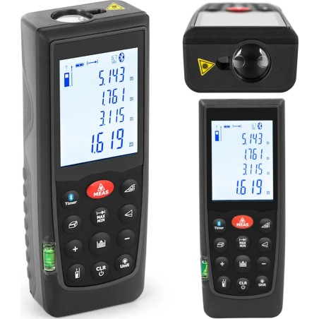 Steinberg Laser-Entfernungsmesser Bluetooth-Entfernungsmesser 70 m / 1,5 mm Laser-Entfernungsmesser Bl