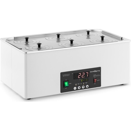Steinberg Labor-Wasserbad, 6-fach, 5–100 °C, 22,5 l Labor-Wasserbad, 6-fach, 5–100 °C, 22,5 l