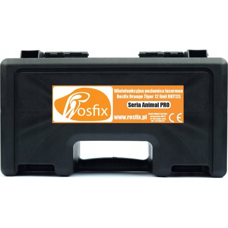 Rosfix 360°-Laser-Wasserwaage ROSFIX + Messstab 350