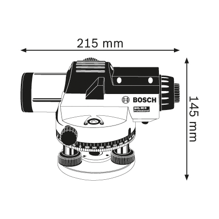 Bosch Optischer Nivelliergerät 60 m