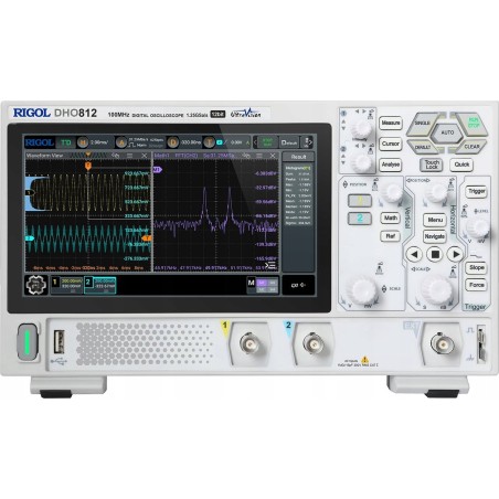 Rigol RIGOL DHO812 tragbares Digitaloszilloskop, Bandbreite 100 MHz, 12 Bit