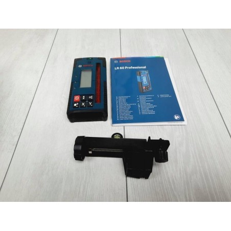 Bosch Bosch Laserempfänger LR 60 Professional + Halterung (blau/schwarz)