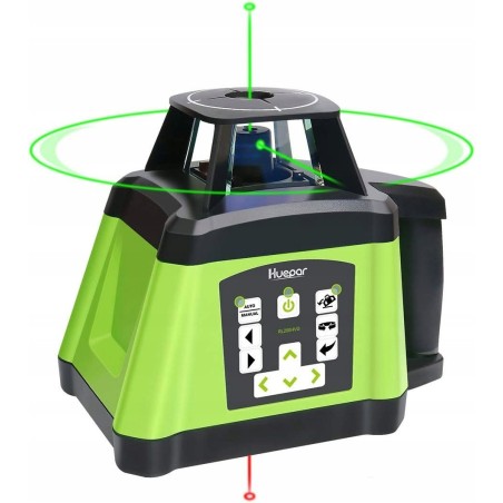 Huepar RL200HVG Set mit selbstnivellierenden 360°-Kreuzlinienlasern