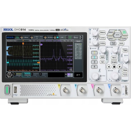 Rigol RIGOL DHO814 tragbares Digitaloszilloskop, Bandbreite 100 MHz