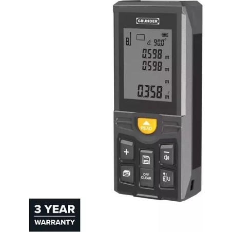 Laser-Entfernungsmesser DISTANCE MEASURE GRUNDER CJA70 70 m