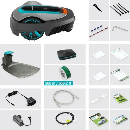 Gardena-Mähroboter Gardena Robotic Lawnmower Sileno Life 900 Smart Lona