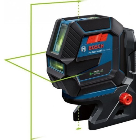 Bosch Kreuzlinienlaser GCL 2-50, grün, 15 m, 0601066M01