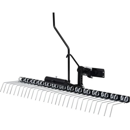 vidaXL Vertikutierer für Aufsitzmäher, 109 cm