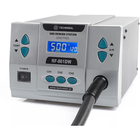 Heißluft-Lötstation Techrebal RF-861DW 1000 W Halterung für Heißluftpistole