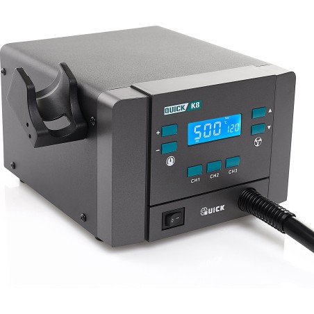 Heißluft-Lötstation Quick K8 1000 W – Nachfolger des Modells 861DW – leistungsstark