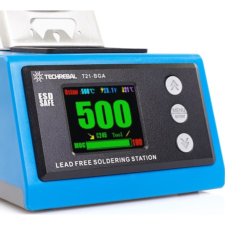 Techrebal T21-BGA-Lötstation für Lötkolbenspitzen T245 und C245 – Zubehörset