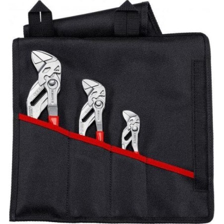 Knipex 3-teiliges Rohrzangen-Set im Etui, 125, 180, 250 mm.