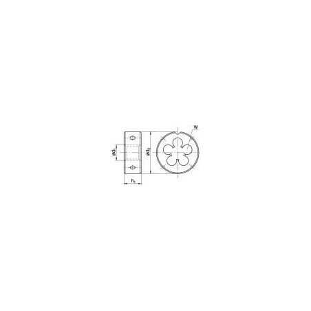 Fanar-Gewindeschneider, feine Gewinde, M45x1,5 (N1-121001-0455)