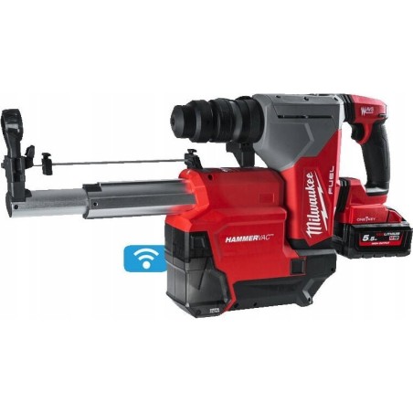 Milwaukee MILWAUKEE.BATTERY HAMMER. M18ONEFHXDEL-552C + EXTRACTION SYSTEM