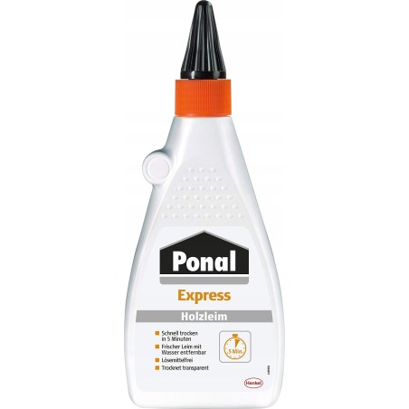 Klebepistole Dell Ponal Holzleim Express, Flasche mit 550 g, 9H PN10X