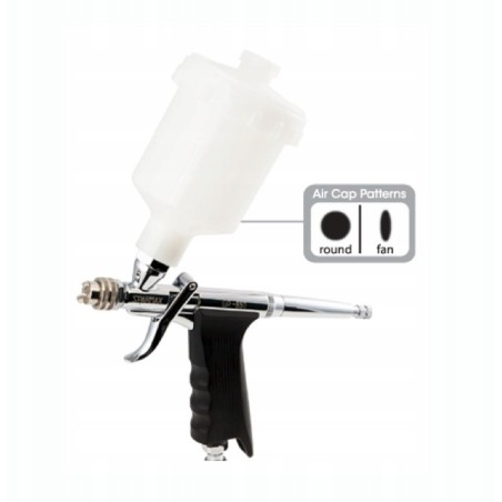 Spritzpistole GP-850, 0,5 mm, Schwerkraftzufuhr, 2 mm + 125 ml