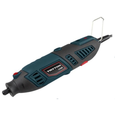 Tryton Mini-Modellschleifmaschine 170 W + 40-teiliges Zubehörset – TMG170