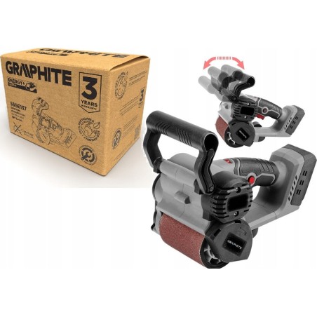 Graphite Akku-Poliermaschine Energy+ 18 V 58GE137 + 4-Ah-Akku mit Ladegerät 58GE132