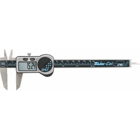 Tesa Digital-Messschieber 150, 6-stellig, IP67, 3 V/SQ, TWIN-CAL, zertifiziert