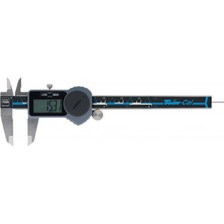 Tesa Digital-Messschieber 150, 6-stellig, IP67, 3 V/SQ, TWIN-CAL, zertifiziert