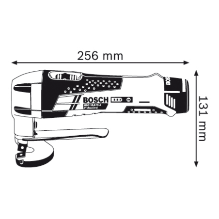 Bosch Akku-Blechschere GSC 10,8 V-LI Professional (601926108)