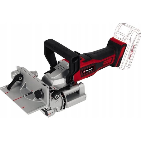 Einhell Akku-Fugenfräse TE-BJ 18 Li – Solo, 18 V, Schlitzfräse (rot/schwarz, ohne Akku und Ladegerät)