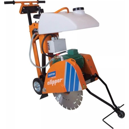Norton Clipper CS451E Elektrische Fahrsäge für Beton und Asphalt, 450 mm, 5,5 kW