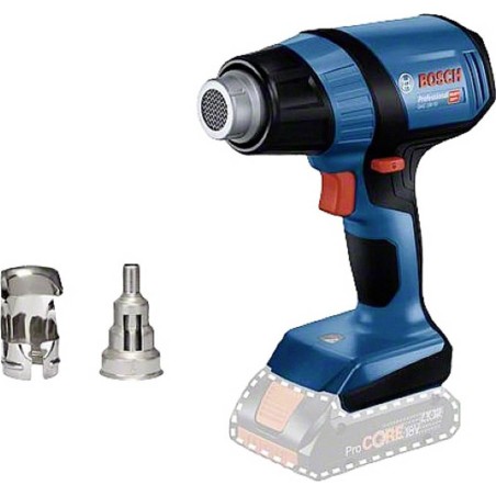 Heißluftgebläse von Bosch Professional Akku-Heißluftgebläse Bosch Professional GHG 18V-50 + Universal-Düsen