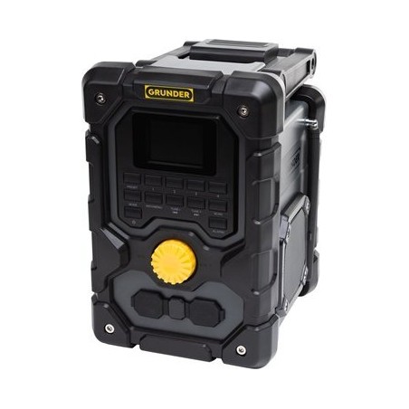Baufunkgerät CORDLESS RADIO GRUNDER DE-1005 18V