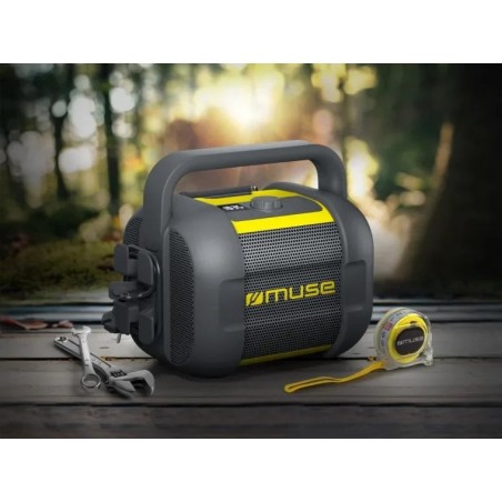 Muse | Bluetooth-Baustellenradio | M-968 BTY | 40 W | Bluetooth | NFC-Funktionen