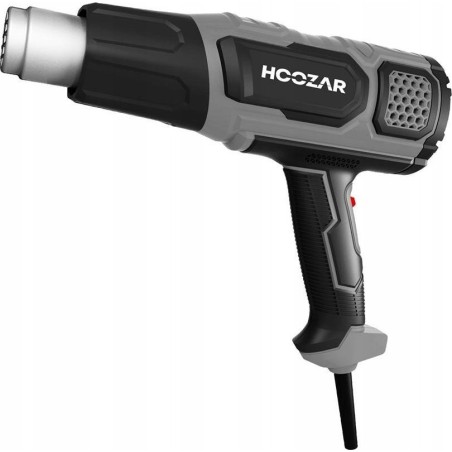 Hoozar Heißluftpistole HOOZAR 2000 W mit Leistungsregelung und Zubehör, LCD-Display