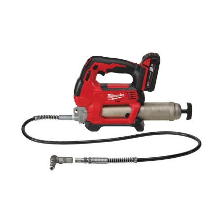 Milwaukee Akku-Schmierpistole M18 GG-201C + 2-Ah-Akku