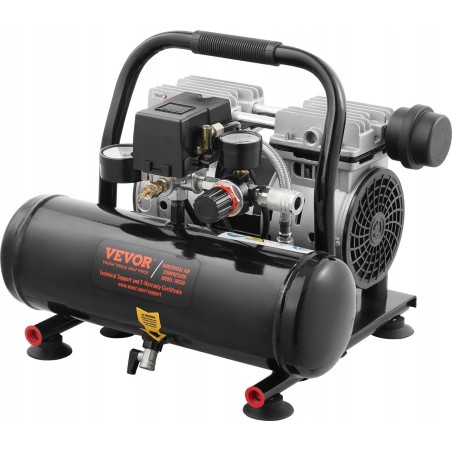 Tragbarer Luftkompressor 750 W, 4 l