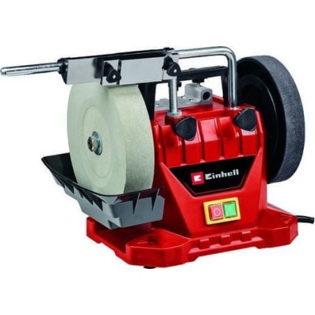 Einhell Einhell Nassschleifmaschine TC-WG 200, Doppelschleifmaschine (rot/schwarz, 125 Watt)