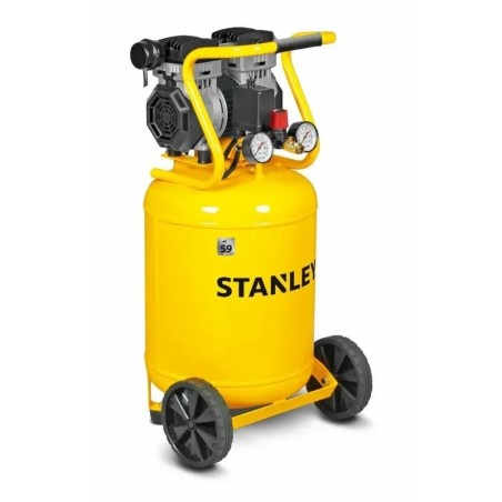 Ölfreier vertikaler Kompressor, schallgedämmt, 50 l, 8 bar, 1,3 PS, 150 l/min