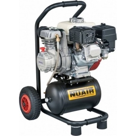 Nuair-Kompressor – Ölkompressor mit Verbrennungsmotor, Honda-Motor 9,5 l, 4 PS (1 Stück)
