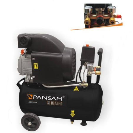 Pansam-Kompressor 8 bar 24 l (A077020)