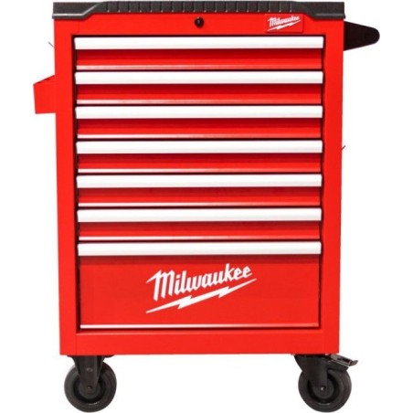 MILWAUKEE Werkzeugwagen mit 7 Schubladen und Rollen, 69 cm