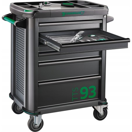 Werkzeugwagen Tool Trolley mit Werkzeugen STAHLWILLE TTS 93/157QR