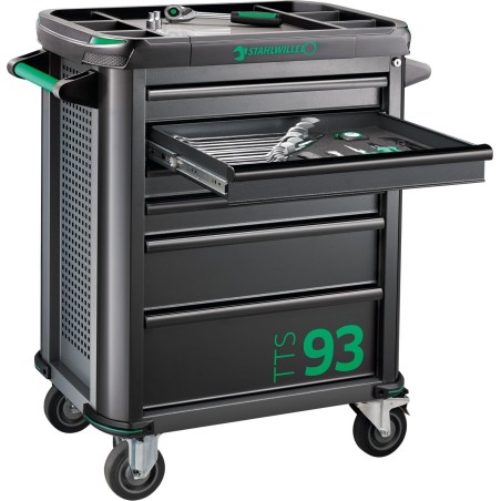 Werkzeugwagen Tool Trolley mit Werkzeugen STAHLWILLE TTS 93/130