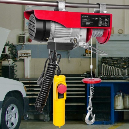 Vevor Elektrische Deckenwinde für die Garage, 250 kg