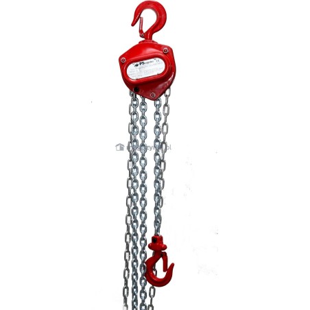 PS Lift Handkettenzug, Tragkraft 1000 kg (Länge 4 m)