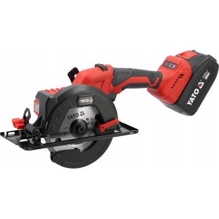 YATO 18-V-Bürstenlose Säge 140 mm 2x4,0 Ah