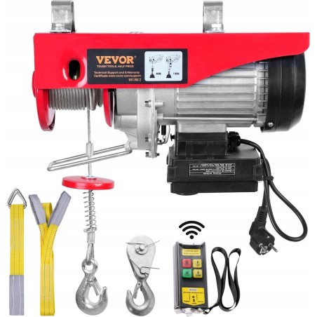 Vevor Elektrische Deckenwinde für die Garage, 800 kg