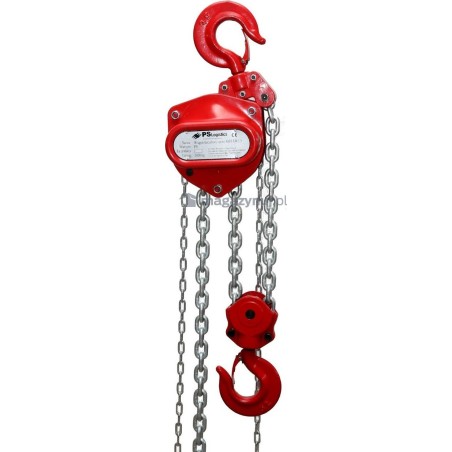 PS Lift Handkettenzug, Tragkraft 3000 kg (Länge 4 m)