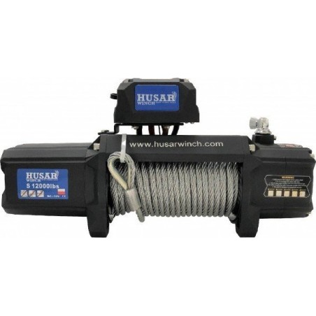 Husar Elektrische Seilwinde BSTS 12000 lbs (Stahlseil)