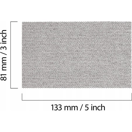 Schleifpapier MIRKA ABRANET ABRASIVE MESH 81x133 P400/100 Stück