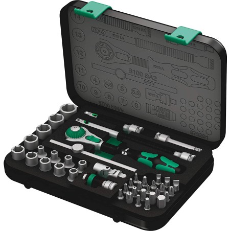Wera-Werkzeugset 8100 SA 2, 42-teilig (05003533001)